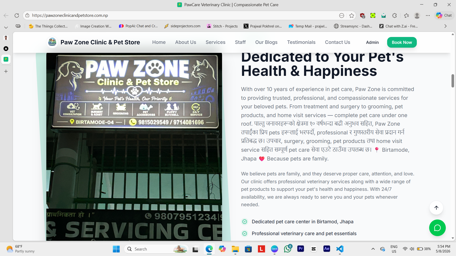 PawZone Clinic